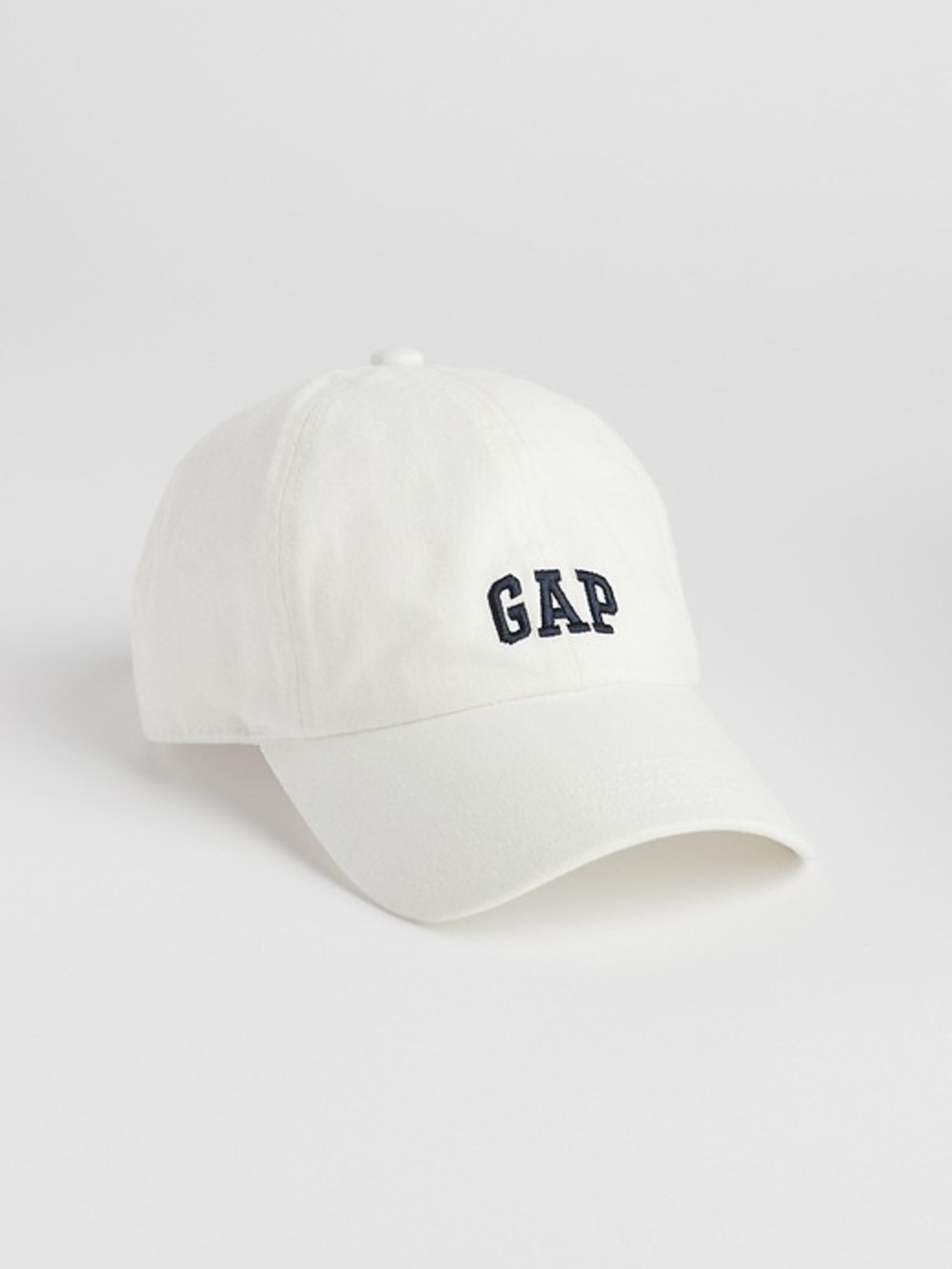 GAP Micro Logo Baseball Hat in Pride Ivory